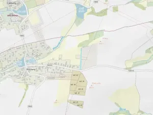 Dražba zahrady, Lešany, 524 m2