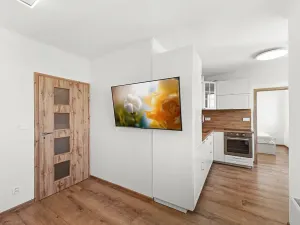 Pronájem bytu 2+kk, Klecany, V Honech, 36 m2