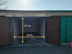 Pronájem garáže, Brno, 16 m2