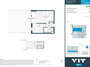 Prodej bytu 2+kk, Praha - Hlubočepy, Wassermannova, 44 m2