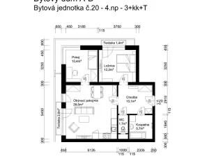 Prodej bytu 3+kk, Lanškroun, Vančurova, 68 m2