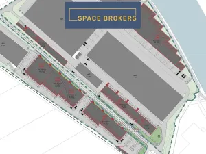 Pronájem skladu, Zápy, 540 m2