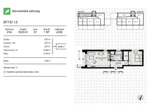 Prodej bytu 2+kk, Olomouc, Loudova, 55 m2
