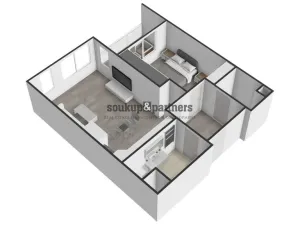 Prodej bytu 2+kk, Praha - Ruzyně, Stočesova, 54 m2