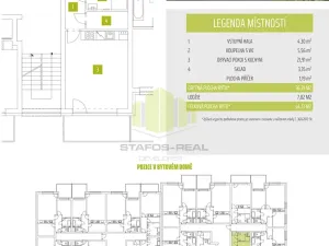 Pronájem bytu 1+kk, Olomouc, Janského, 36 m2