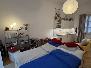 Pronájem bytu 1+kk, Praha - Žižkov, Orebitská, 32 m2