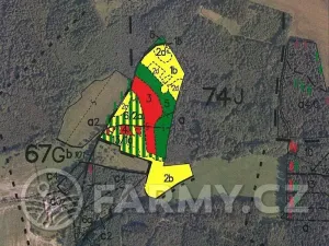 Prodej lesa, Stranný, 45776 m2