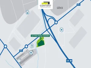 Pronájem výrobních prostor, Kozomín, 1200 m2