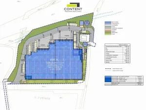 Pronájem výrobních prostor, Kozomín, 1200 m2