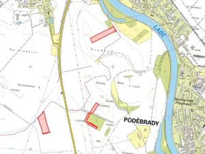 Prodej pole, Poděbrady, 25000 m2
