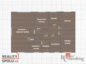 Pronájem rodinného domu, Přelouč, Škroupova, 114 m2