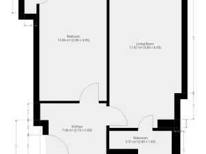Prodej bytu 2+kk, Praha - Nusle, Maroldova, 42 m2