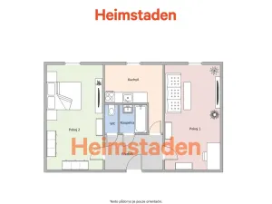 Pronájem bytu 2+1, Karviná - Nové Město, Závodní, 50 m2