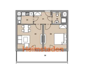 Pronájem bytu 2+1, Plzeň - Jižní Předměstí, Magisterská, 51 m2