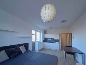 Pronájem bytu 1+kk, Brno - Žebětín, Lišejníková, 38 m2