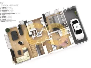 Prodej rodinného domu, Nebahovy, 138 m2