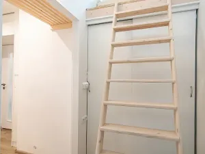 Pronájem bytu 1+1, Praha - Karlín, Vítkova, 43 m2