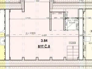 Prodej bytu 2+kk, Kounov, 37 m2