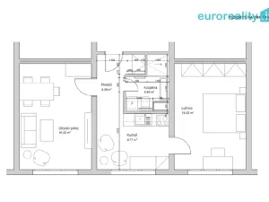 Prodej bytu 2+1, Strakonice, Sokolovská, 53 m2