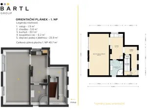 Pronájem bytu 4+1, Větřní - Němče, Okružní, 95 m2
