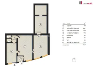 Pronájem obchodního prostoru, Mladá Boleslav - Mladá Boleslav III, Viničná, 107 m2