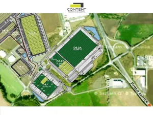 Pronájem skladu, Kozomín, 8204 m2