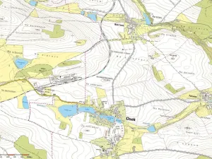 Prodej louky, Osek, 441 m2