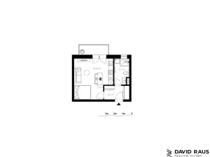 Prodej bytu 1+kk, Bystřice nad Pernštejnem, Forota, 30 m2