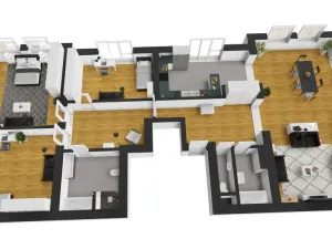 Pronájem bytu 5+kk, Praha - Vinohrady, Perucká, 180 m2