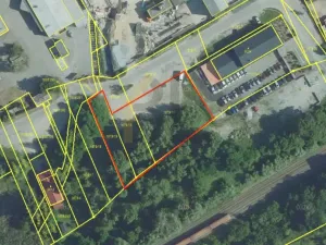 Pronájem komerčního pozemku, Hodonín, Na Výhoně, 3306 m2