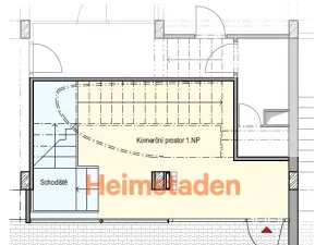 Pronájem obchodního prostoru, Havířov - Město, nám. Republiky, 66 m2