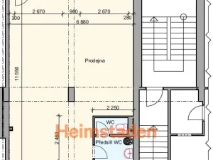 Pronájem obchodního prostoru, Ostrava - Moravská Ostrava, Zborovská, 83 m2