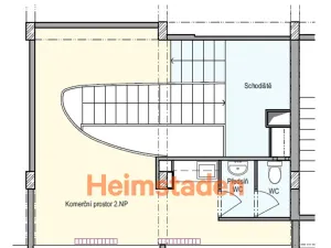 Pronájem kanceláře, Havířov - Město, nám. Republiky, 72 m2