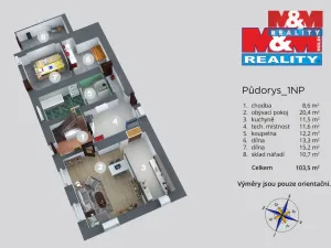 Prodej rodinného domu, Povrly - Roztoky, 202 m2