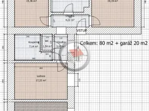 Prodej rodinného domu, Čáslavice, 100 m2