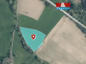 Prodej pole, Trhové Sviny, 8730 m2