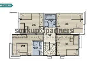 Pronájem rodinného domu, Praha - Háje, V Hájích, 220 m2