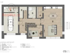 Prodej rodinného domu, Ondřejov, Pod Oborou, 245 m2