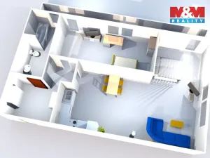 Prodej bytu 2+kk, Praha - Braník, Na výspě, 65 m2