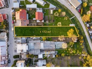 Prodej pozemku pro bydlení, Olomouc, Česká čtvrť, 1172 m2