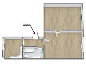 Pronájem bytu 2+1, Teplice, Zemská, 64 m2