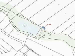 Dražba pozemku, Březník, 47 m2