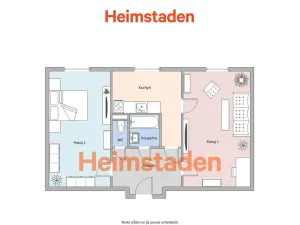 Pronájem bytu 2+1, Havířov - Město, Dlouhá třída, 52 m2