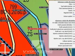 Prodej louky, Liberec, 2834 m2