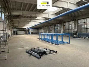 Pronájem výrobních prostor, Praha - Hostivař, U továren, 4905 m2