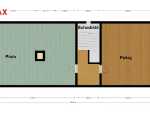 Prodej rodinného domu, Nové Město nad Metují - Krčín, 1. máje, 97 m2