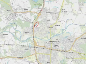 Prodej podílu lesa, Pardubice, 9649 m2