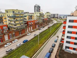 Pronájem bytu 1+kk, Praha - Hlubočepy, Fabiánové, 34 m2