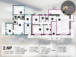 Pronájem bytu 4+kk, Jesenice, Do Potočin, 127 m2