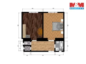 Prodej bytu 2+kk, Praha - Dejvice, Kafkova, 56 m2